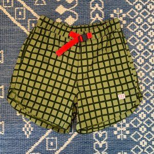 Topo Designs River Shorts - Olive Green XS